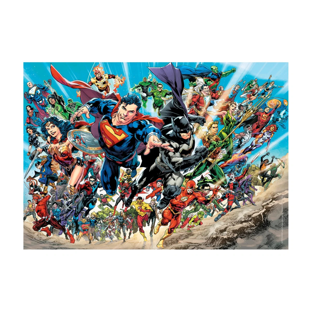 Justice League Wooden Puzzle 300Pcs