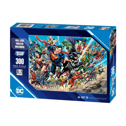 Justice League Wooden Puzzle 300Pcs