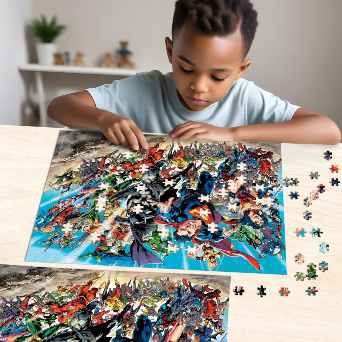 Justice League Wooden Puzzle 300Pcs