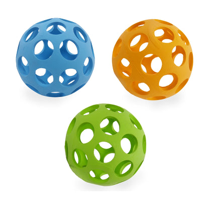 Rosewood Cyber Lattice Football – Rubber Dog Ball