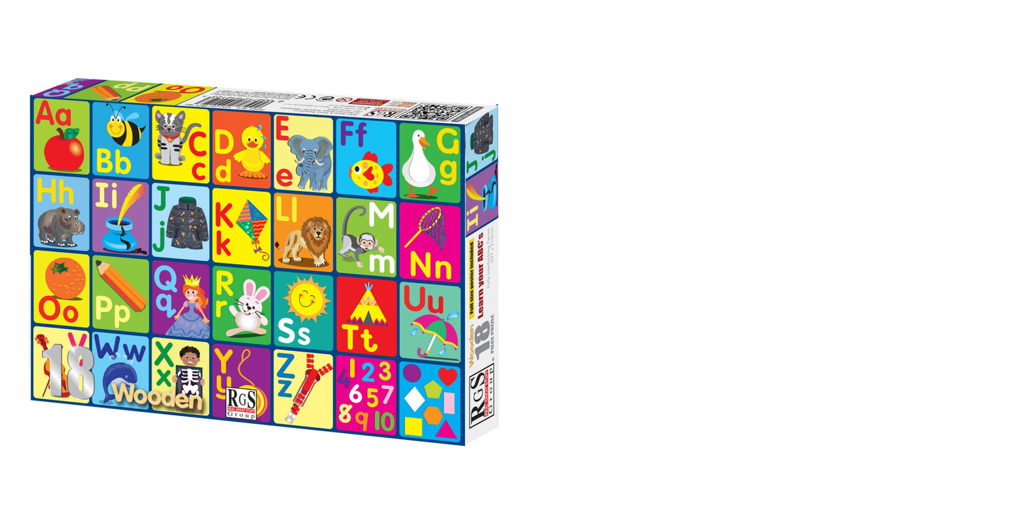 Learn Your ABC's 18Pcs