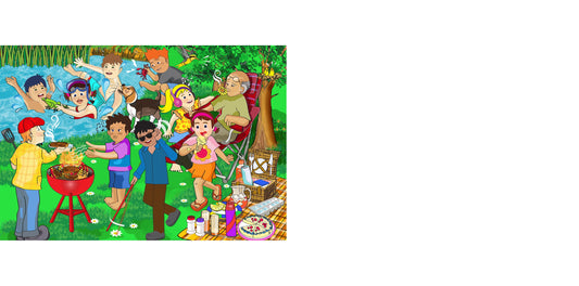 My Senses Wooden Jigsaw Puzzle 36 Pcs