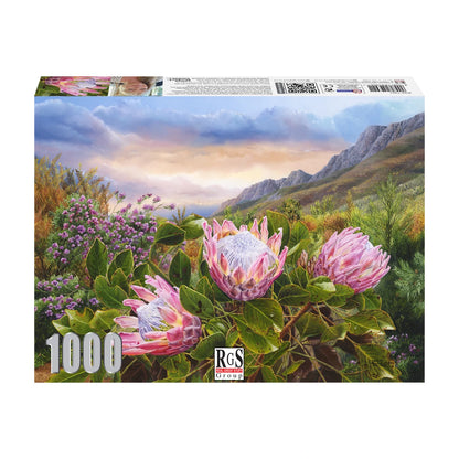 RGS Pink Proteas Jigsaw Puzzle 1000pc