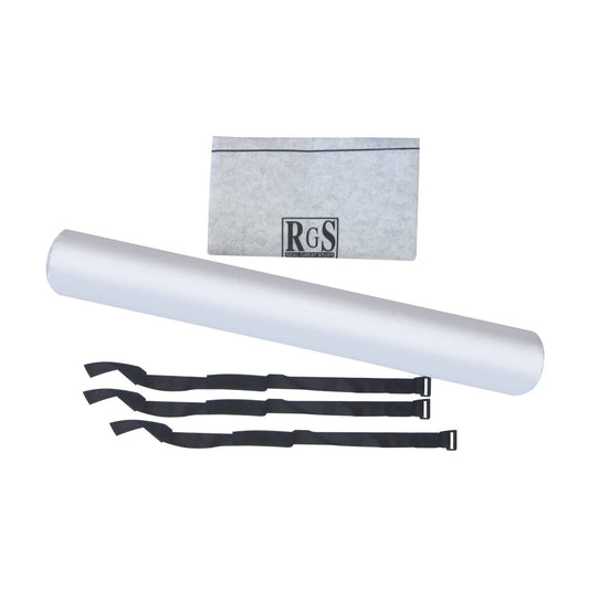 Jigsaw puzzle roll-up mat kit with inflatable tube and 3 straps (up to 1500 pieces)