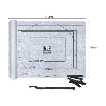 Puzzle roll-up mat size 940mm x 710mm for up to 1500-piece puzzles