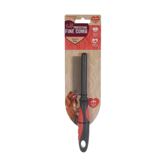 Rosewood Soft Protection Fine Comb for Cats & Dogs