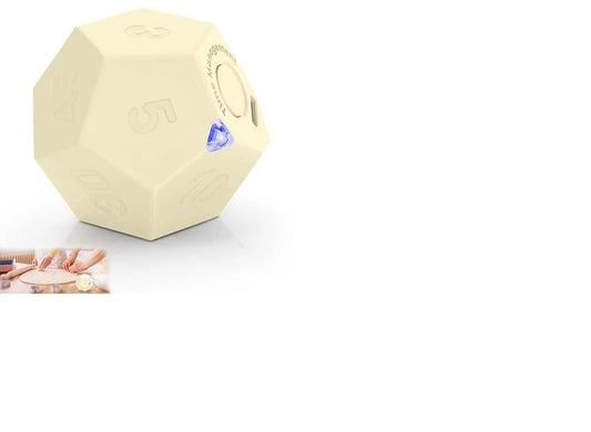 Afrishon Multi-Function Rotating Cube Clock