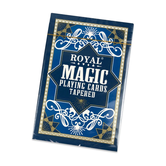 Royal Magic marked tapered playing cards deck sealed pack front view poker size