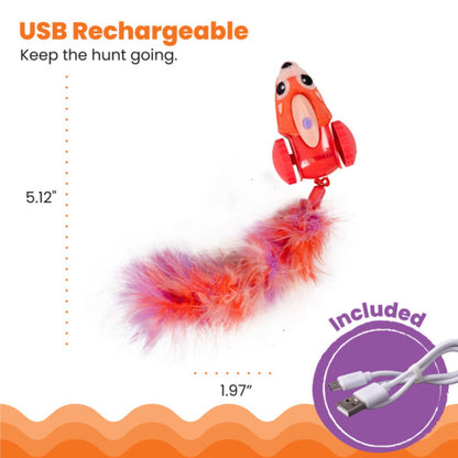 Catstages Racin’ Squirrel Robot Cat Toy
