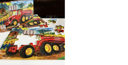 Tractor Puzzle 18Pc