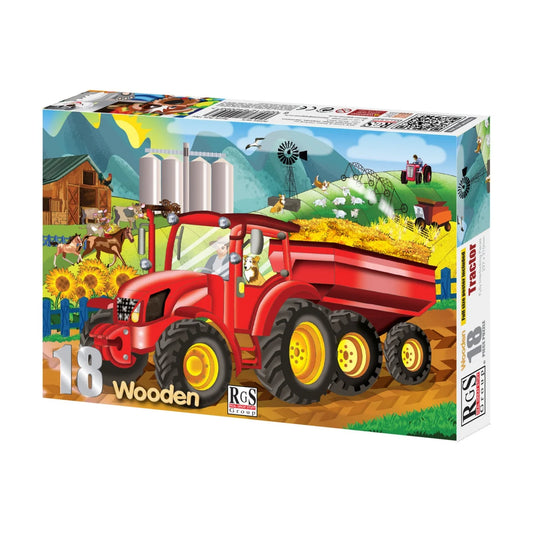Tractor Puzzle 18Pc