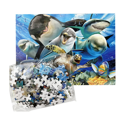 Underwater Selfie Board Puzzle 150Pcs
