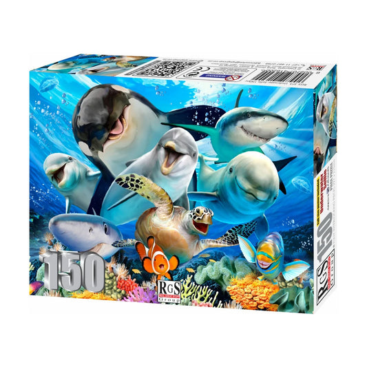 Underwater Selfie Board Puzzle 150Pcs