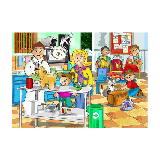 Vet Wooden Jigsaw Puzzle 48Pcs