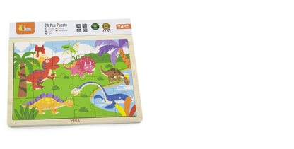 Viga Dinosaurs Puzzle 24Pcs