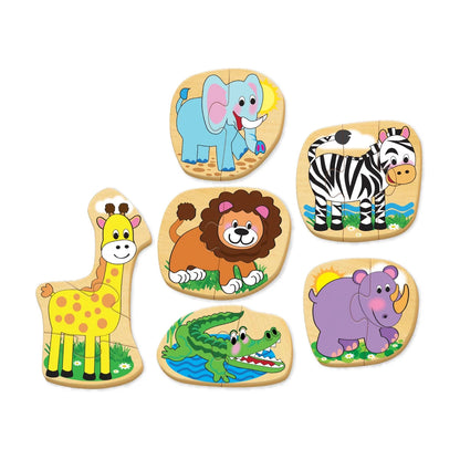 Wild Animals Smart Starter Puzzles
