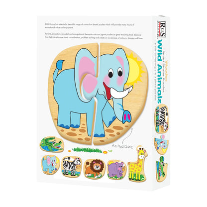 Wild Animals Smart Starter Puzzles