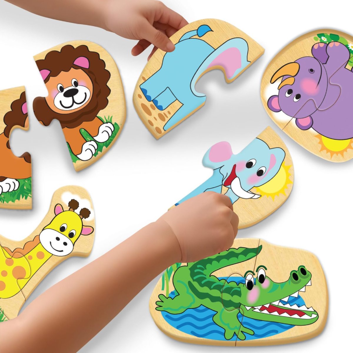 Wild Animals Smart Starter Puzzles