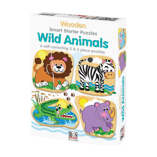 Wild Animals Smart Starter Puzzles