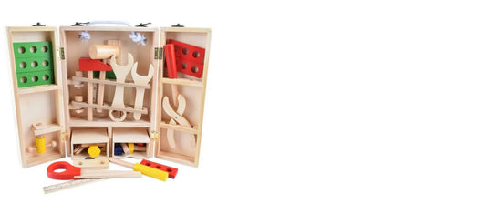 Wooden Durable Educational Tool Set For Children
