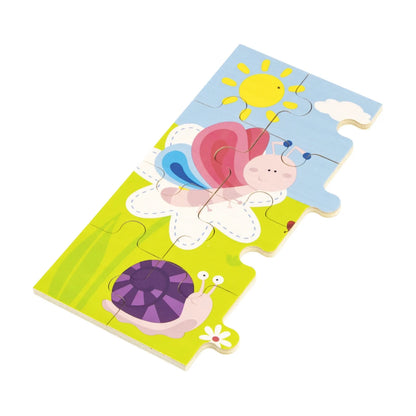 Viga Insects Puzzle 24Pcs