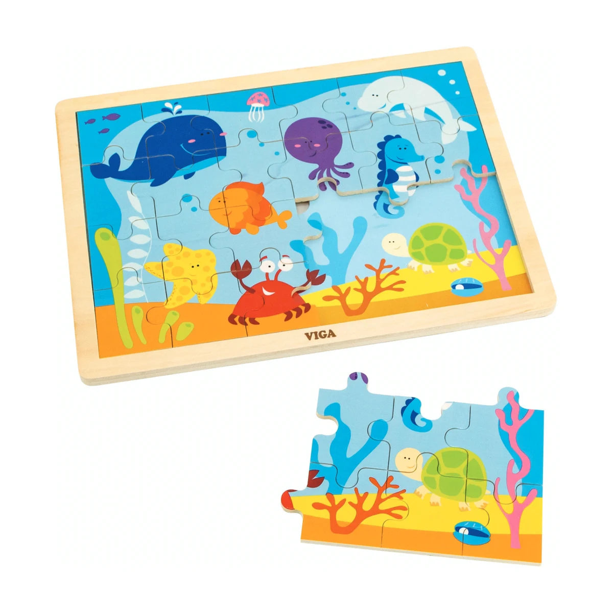 Viga Ocean Puzzle 24Pcs