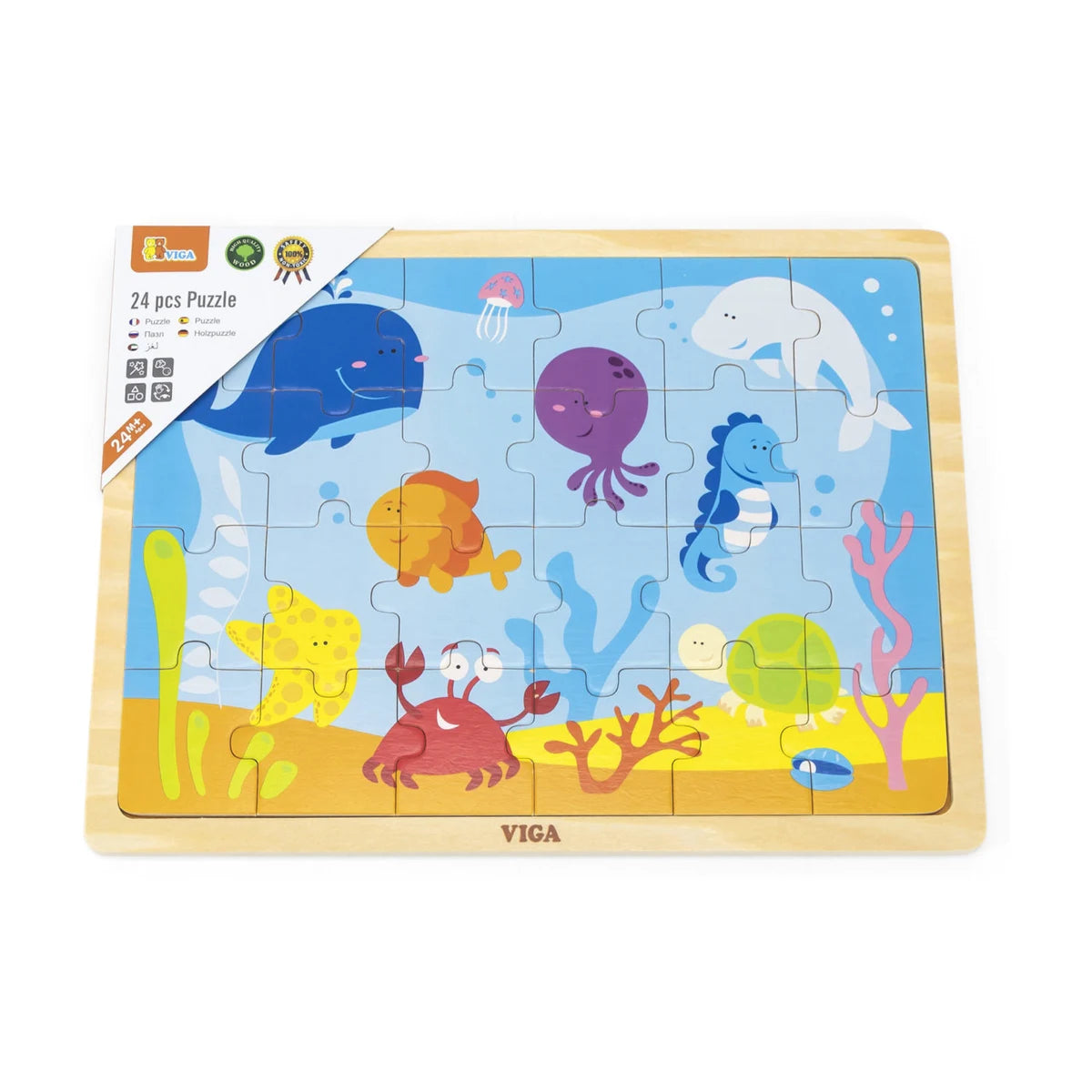 Viga Ocean Puzzle 24Pcs