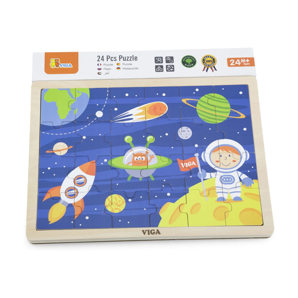Viga Space Travel Puzzle 24Pcs