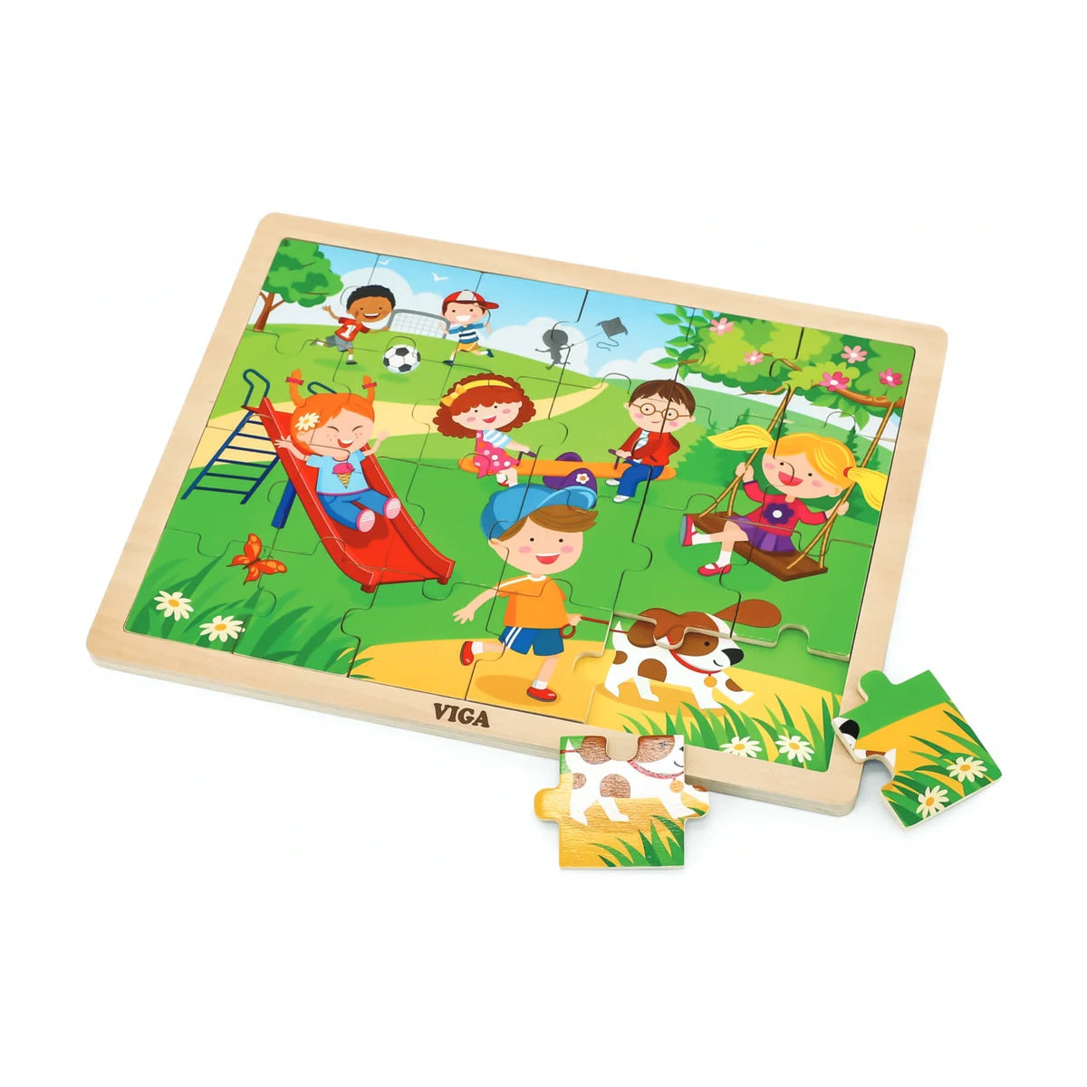 Viga Spring Puzzle 24Pcs
