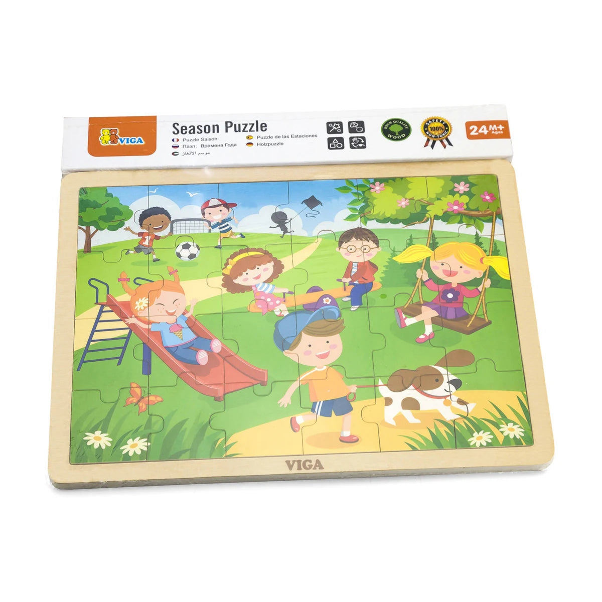 Viga Spring Puzzle 24Pcs