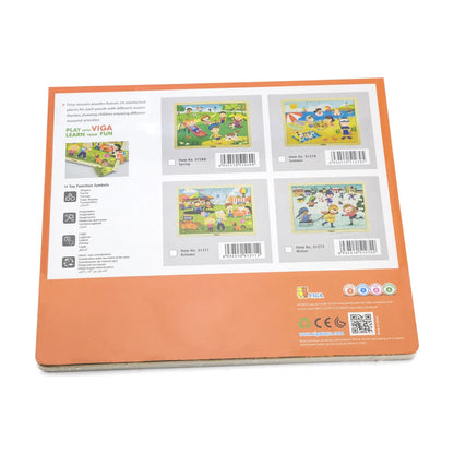 Viga Spring Puzzle 24Pcs