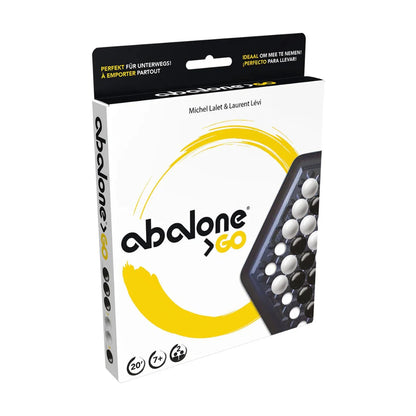 Abalone GO travel strategy game front box