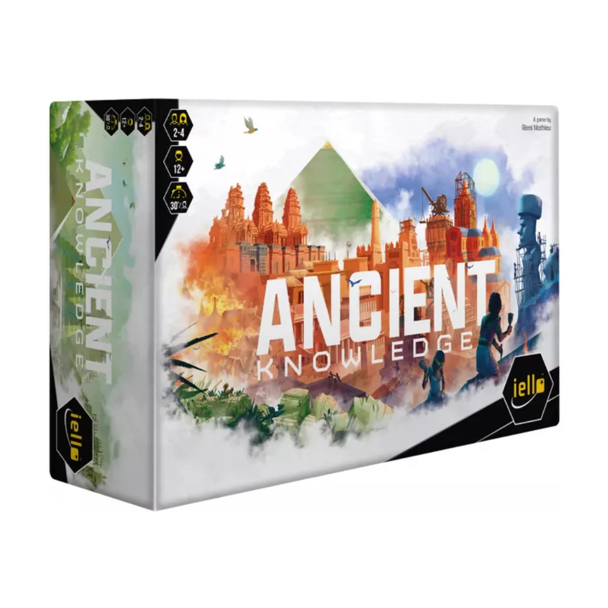 Ancient Knowledge strategy board game angled box image