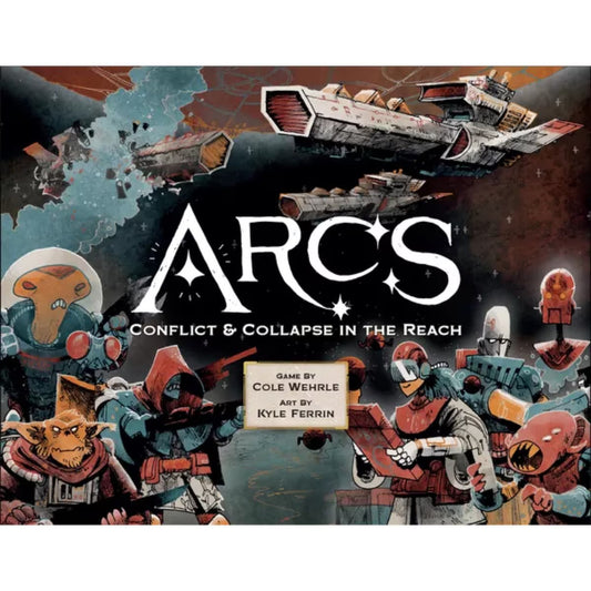 Arcs sci-fi strategy board game front box image