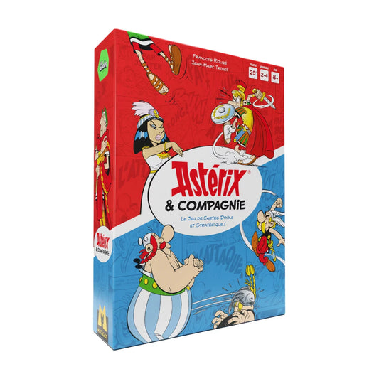 Asterix & Compagnie family strategy card game angled box view
