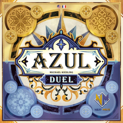Azul Duel 2 player abstract strategy board game box artwork