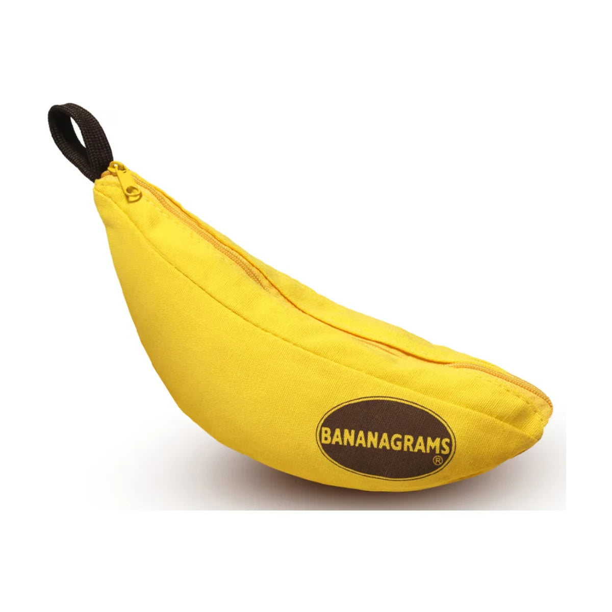 Bananagrams word game banana-shaped pouch main product image