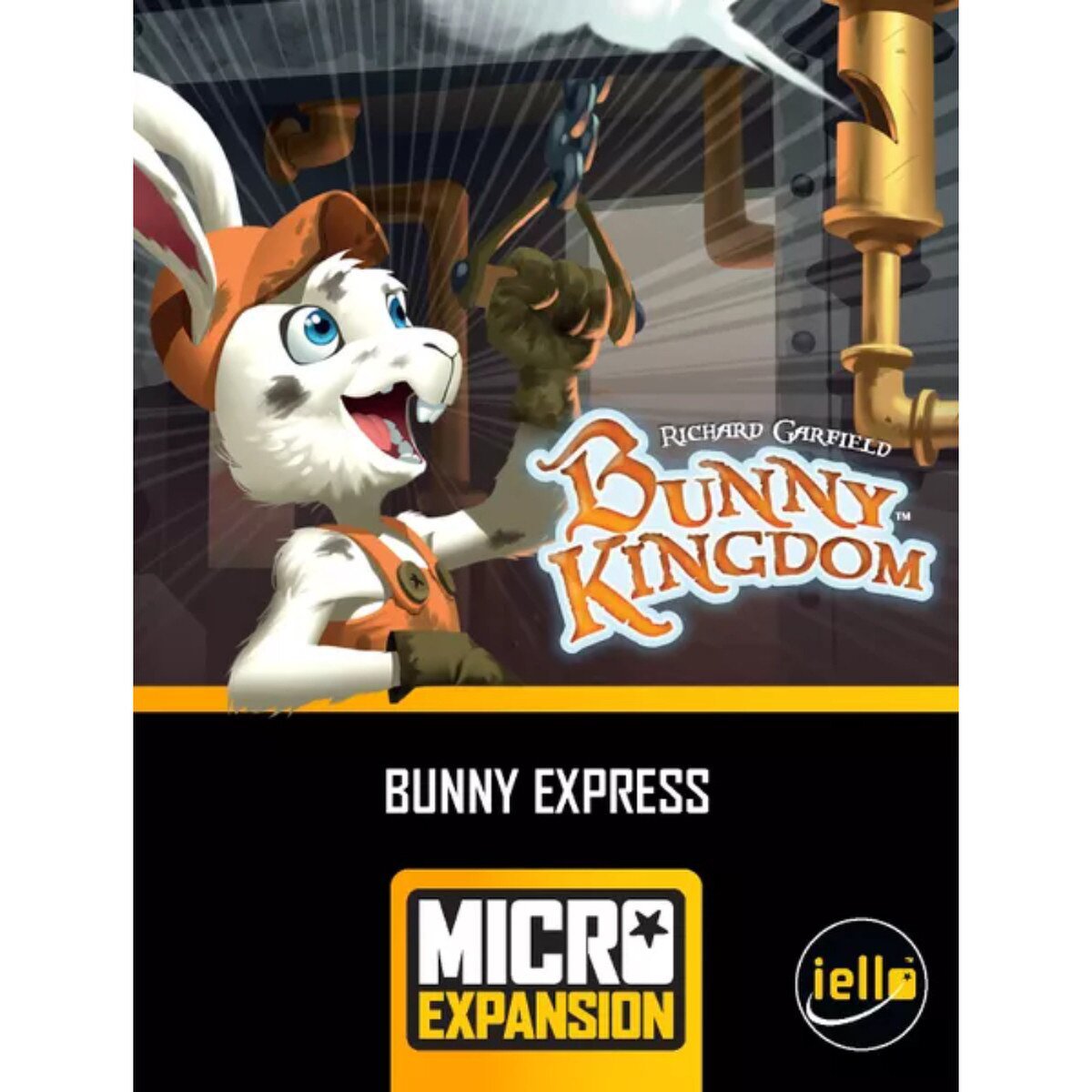 Bunny Kingdom Bunny Express Micro Expansion front cover artwork by IELLO for the Bunny Kingdom base game