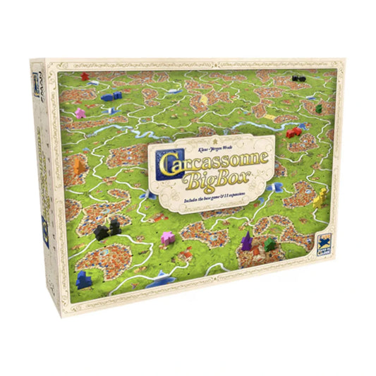 Carcassonne Big Box 2025 board game box front