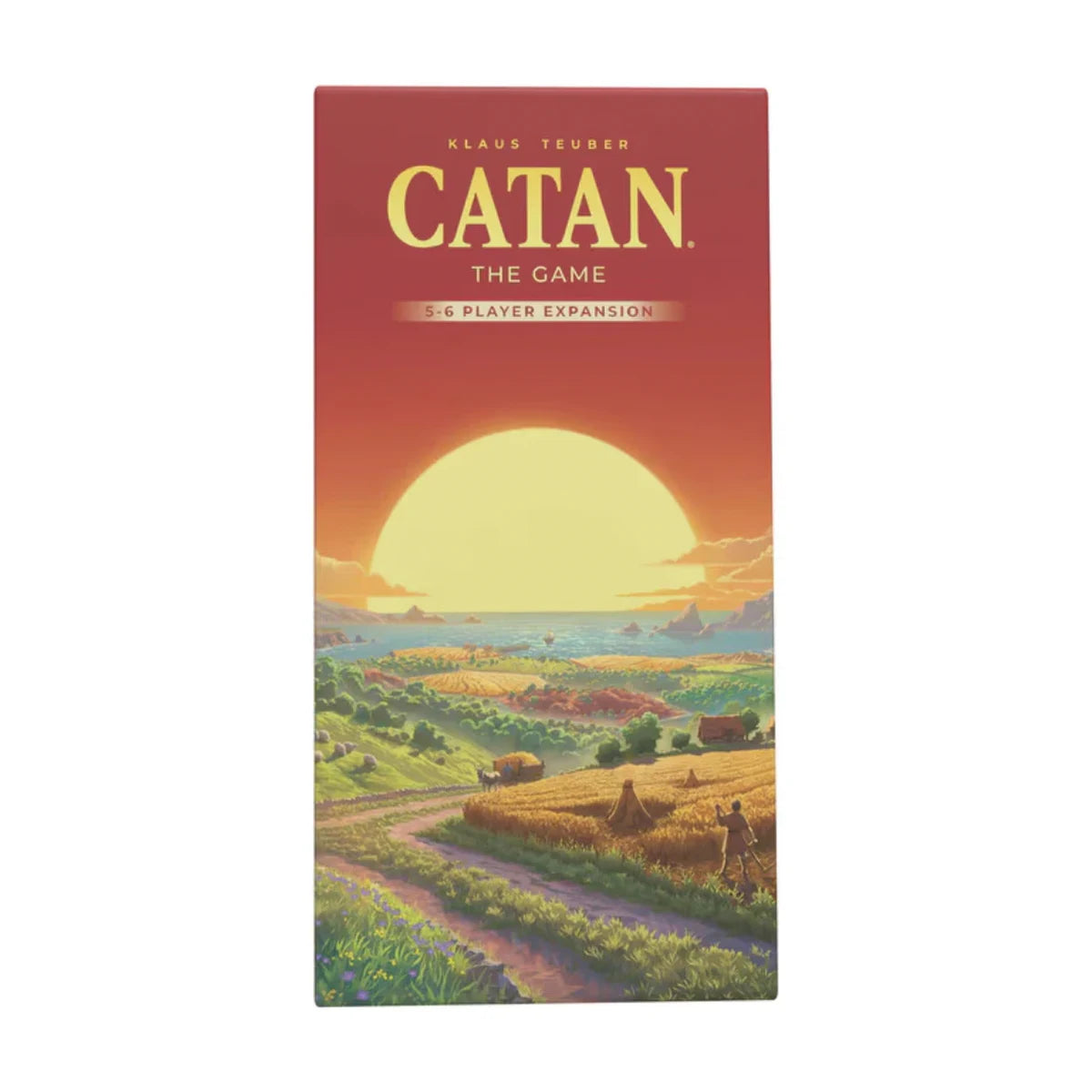 Catan 6th Edition 5 to 6 player expansion box front