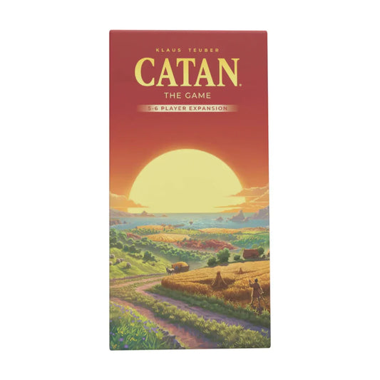 Catan 6th Edition 5 to 6 player expansion box front