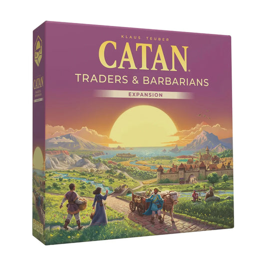 CATAN 6th Edition Traders and Barbarians Expansion box for modular CATAN scenarios and two player rules