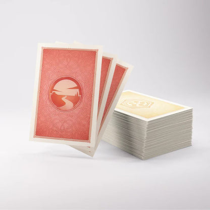 CATAN Premium Art Sleeves 154 sleeve set by Gamegenic for protecting English CATAN cards