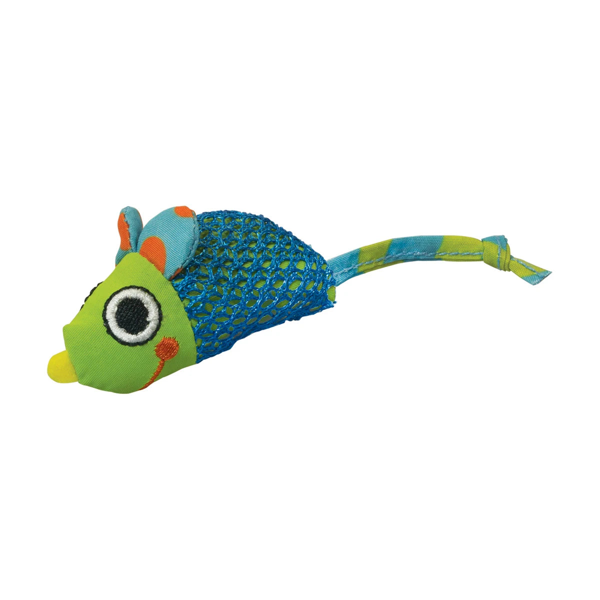 Blue Catstages catnip chew mouse dental toy for cats