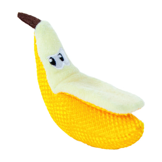Catstages Dental Banana catnip chew toy for cats