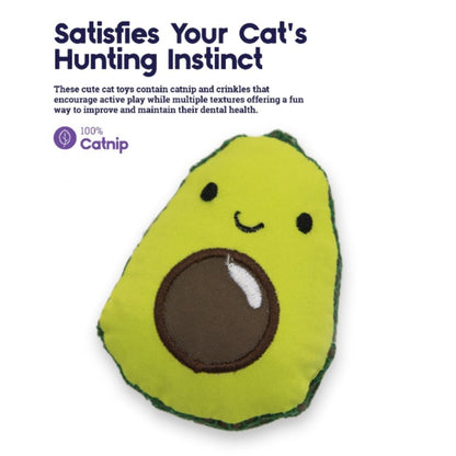 Catstages Dental Avo cat toy for batting chewing and hunting play