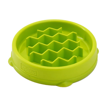 Catstages Kitty Slow Feeder Cat Bowl Small Green for cats
