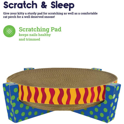 Catstages Scratch, Snuggle and Rest scratch and sleep perch for cats
