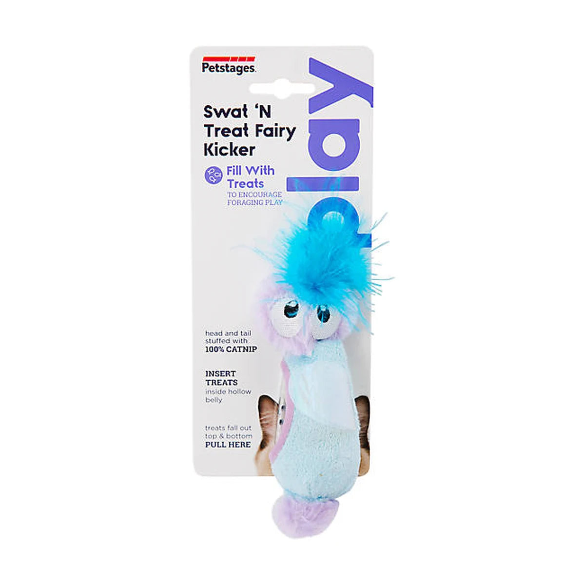 Catstages Swat n Treat Fairy Kicker cat toy in packaging