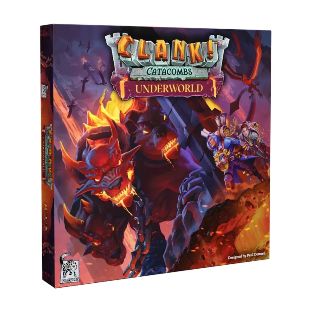 CLANK! Catacombs Underworld board game expansion box by Dire Wolf Digital